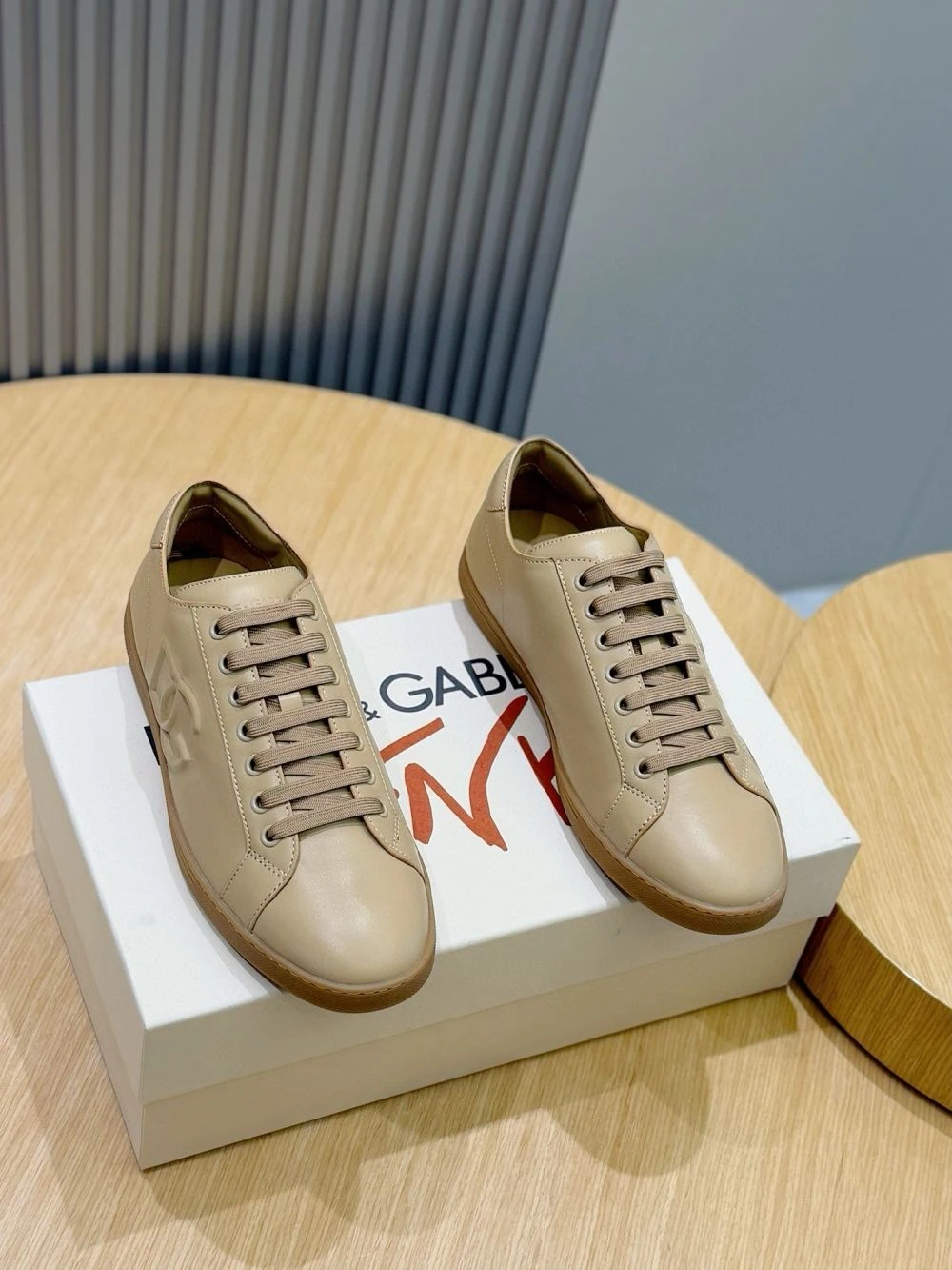 D&G Cushion Sneaker / Grey / Beige - image