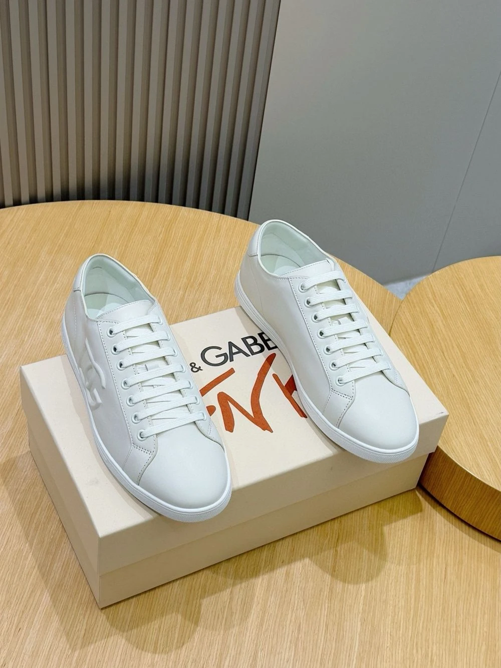 D&G Cushion Sneaker / Grey / Beige - image