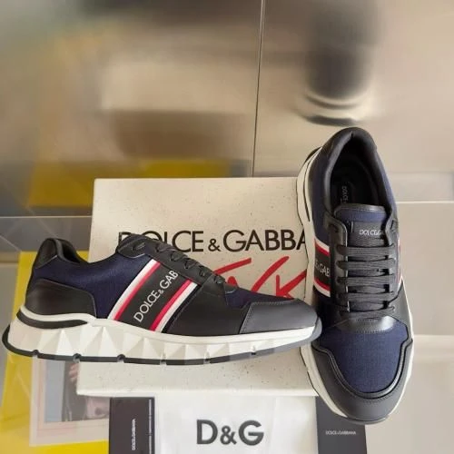 D&G Sneaker / Black / Grey - image