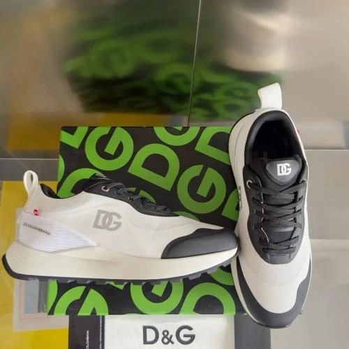 D&G Sneaker / Black / Grey - image