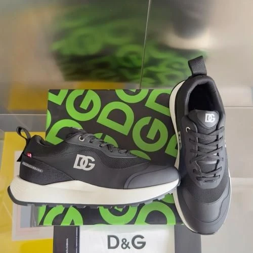 D&G Sneaker / Black / Green - image