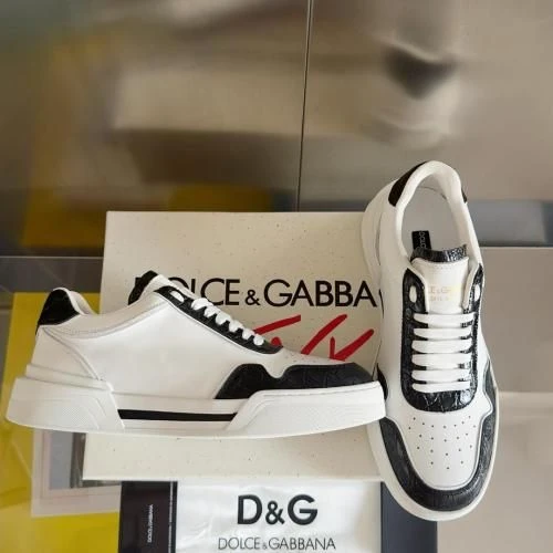 D&G Sneaker / Beige / White - image