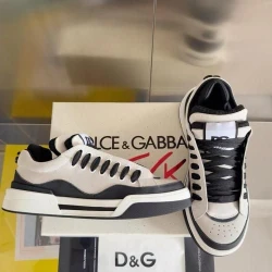 D&G Sneaker / Beige / Navy