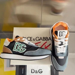 D&G Sneaker / Beige / Navy