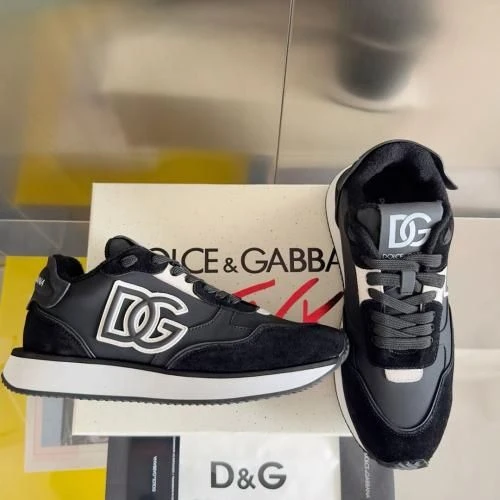 D&G Sneaker / Navy / Beige - image