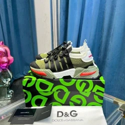 D&G Sneaker / Beige / Navy