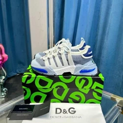 D&G Sneaker / Beige / White