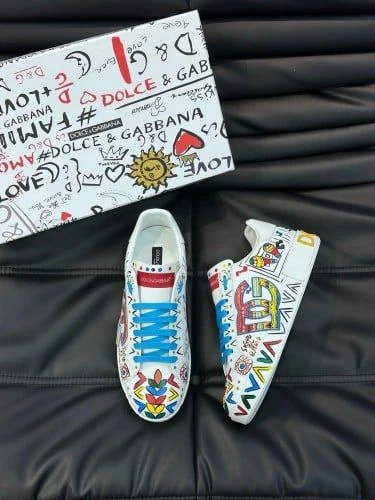 D&G Sneaker / Navy / White - image