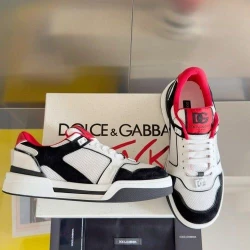 D&G Sneaker / Beige / White