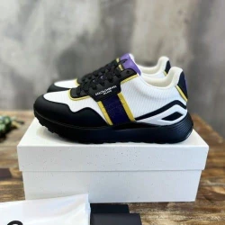D&G Sneaker / White / Black