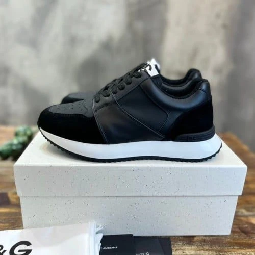 D&G Sneaker / Beige / Black - image