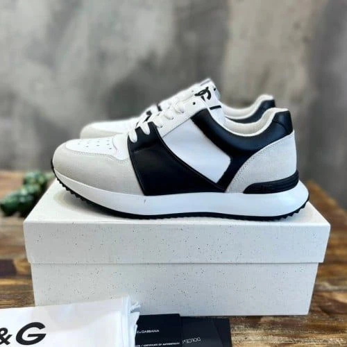 D&G Sneaker / Beige / White - image