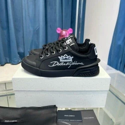 D&G Sneaker / White / Navy
