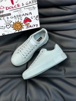 D&G Sneaker / White / Navy