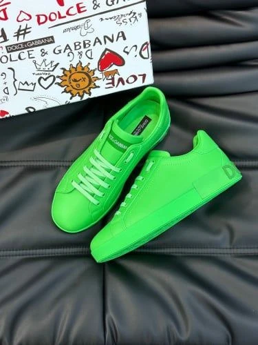 D&G Sneaker / Green / Navy - image