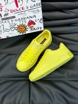 D&G Sneaker / Yellow / Navy