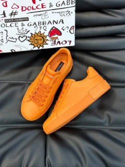 D&G Sneaker / Orange / Navy