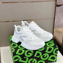 D&G Sneaker / White / Beige