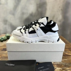 D&G Sneaker / Beige / White