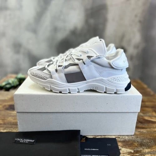 D&G Sneaker / Beige / White - image