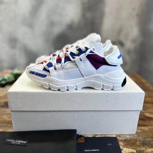 D&G Sneaker / Beige / White - image