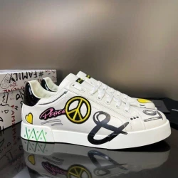 D&G Sneaker / White / Grey
