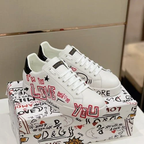 D&G Sneaker / Grey / White - image