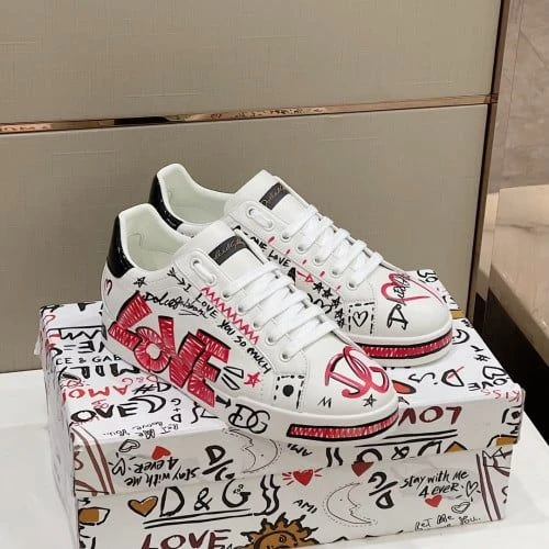 D&G Sneaker / Grey / White - image