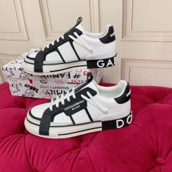 D&G Sneaker / White / Navy