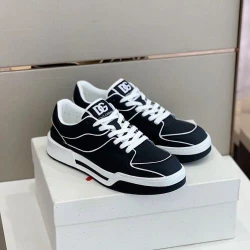 D&G Sneaker / Beige / Black