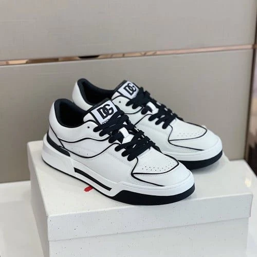 D&G Sneaker / Beige / White - image