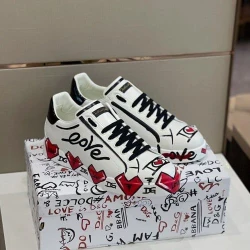 D&G Sneaker / Grey / Beige
