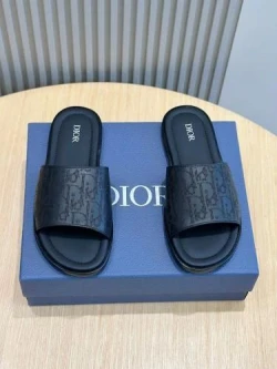 Dior Slide Oblique Black/Black