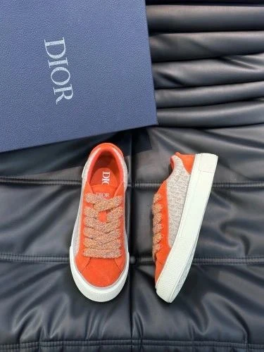 Dior B23 Low Top Orange/White - image