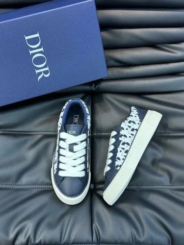Dior B23 Low Top Oblique Blue/White - image