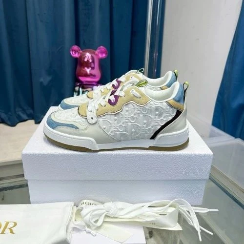 Dior B27 Low Top Oblique White/Beige - image