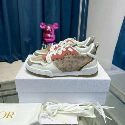 Dior B27 Low Top White/Brown