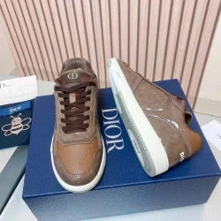 Dior B27 Low Top Brown/White