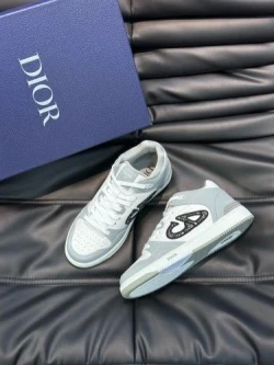 Dior B27 Low Top White/Gray
