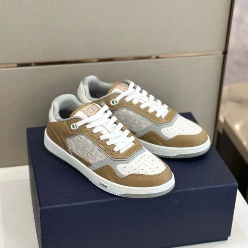 Dior B27 Low Top Brown/Khaki - image