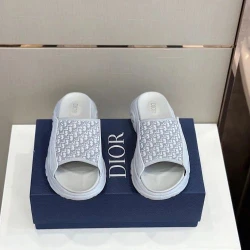Dior Slide Oblique Gray