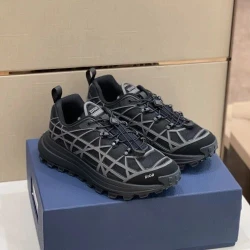Dior D-Connect Sneaker Dark Gray