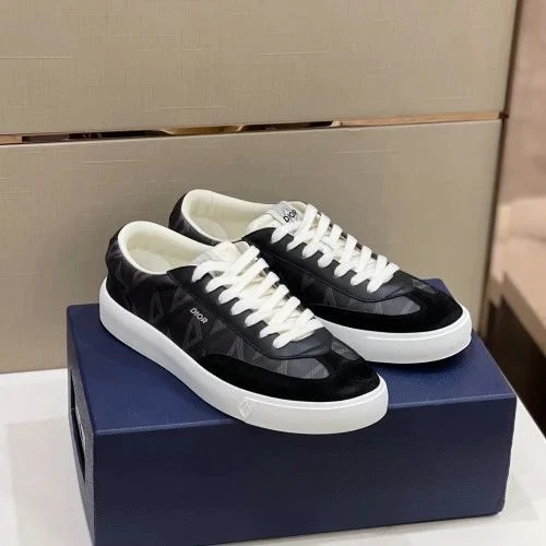 Dior B23 Low Top Black/White - image