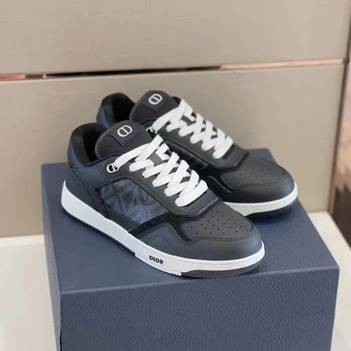 Dior Air Jordan 1 Low Dark Gray - image