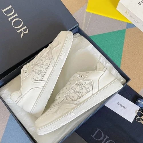 Dior B23 Low Top Oblique White - image