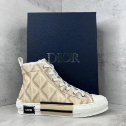 Dior B23 High Top Cannage Beige