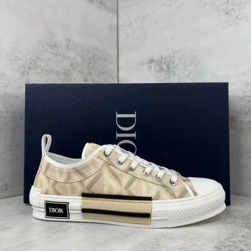 Dior B23 Low Top Oblique Beige - image