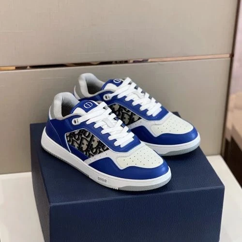 Dior B27 Low Top Blue/White - image