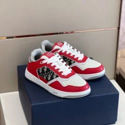 Dior B27 Low Top Oblique Red/White