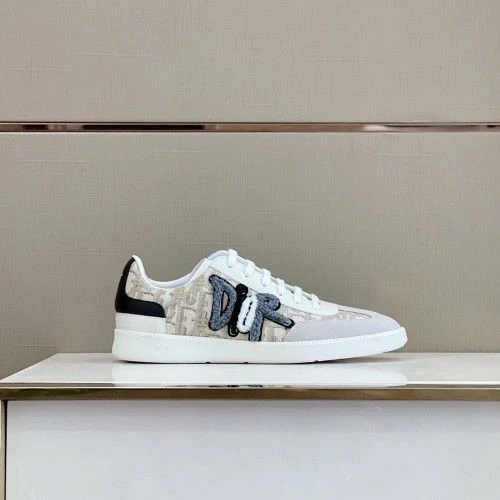 Dior B23 Low Top Oblique White/Black - image